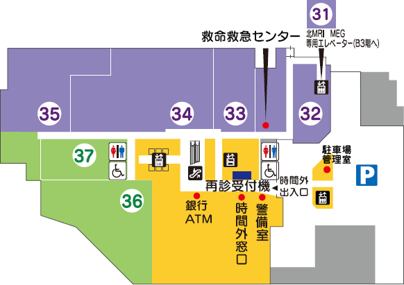 診療フロアB１F