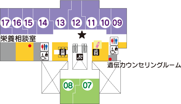 診療フロア２F